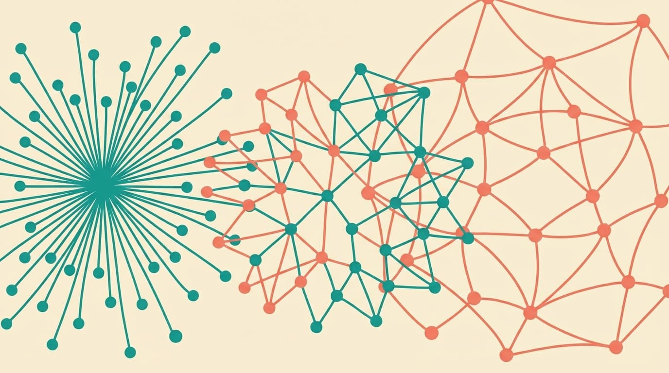 Diagram showing different provider network structures for HMO, PPO, and EPO plans